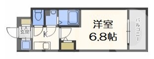 エスリード新福島の物件間取画像